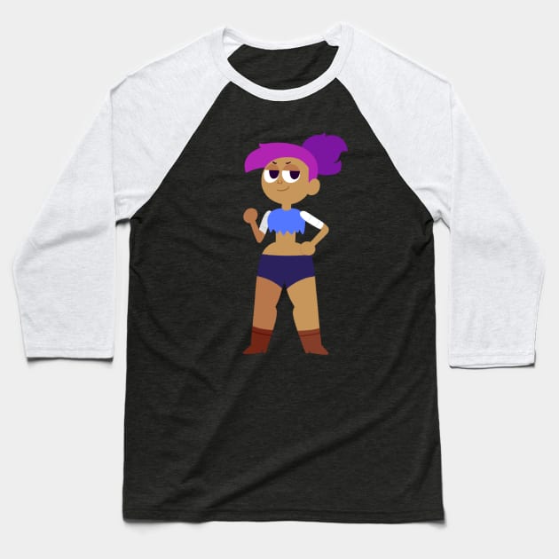 OK KO - Enid Baseball T-Shirt by 8bitmonkey